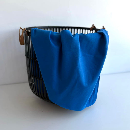 Royal Blue Canadian Milled Cotton Jersey - Midweight