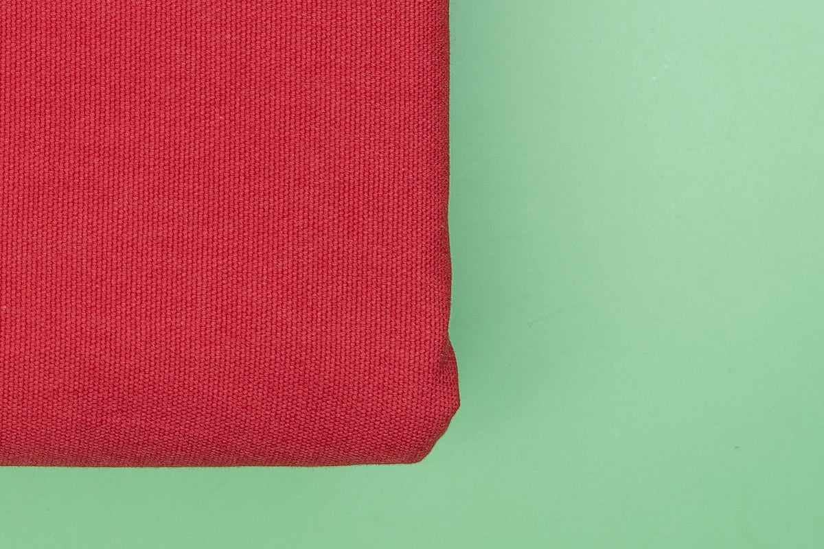 Weekend Washed Canvas - Apple Red