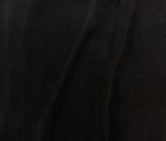 Crumple Ramie - Black