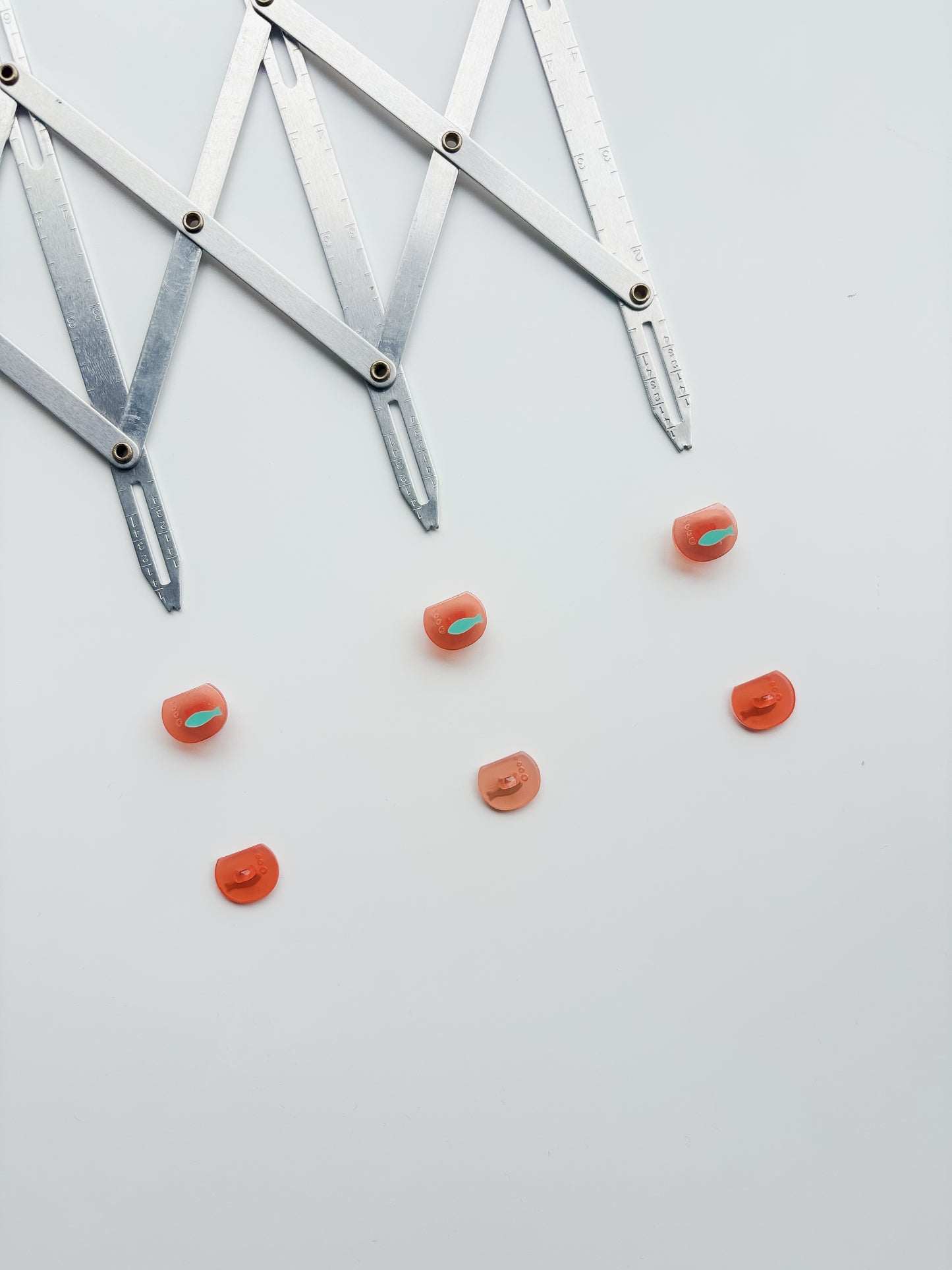 Vintage Fish Bowl Buttons