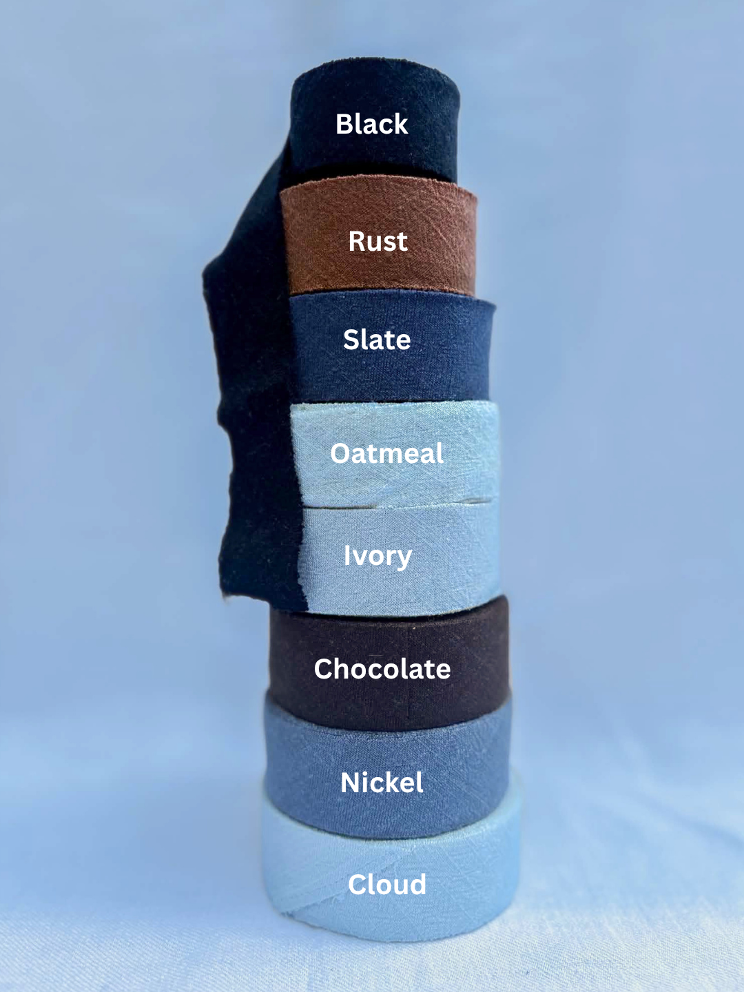 Pre-cut Viscose Linen Bias Tape