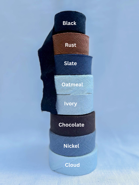 Pre-cut Viscose Linen Bias Tape