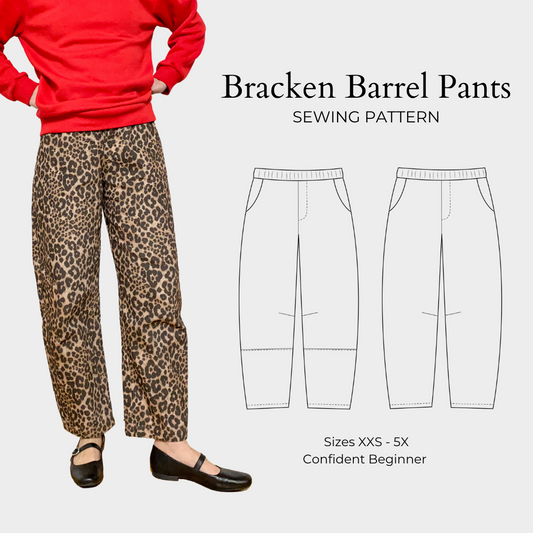 Bracken Barrel Pants Sewing Pattern