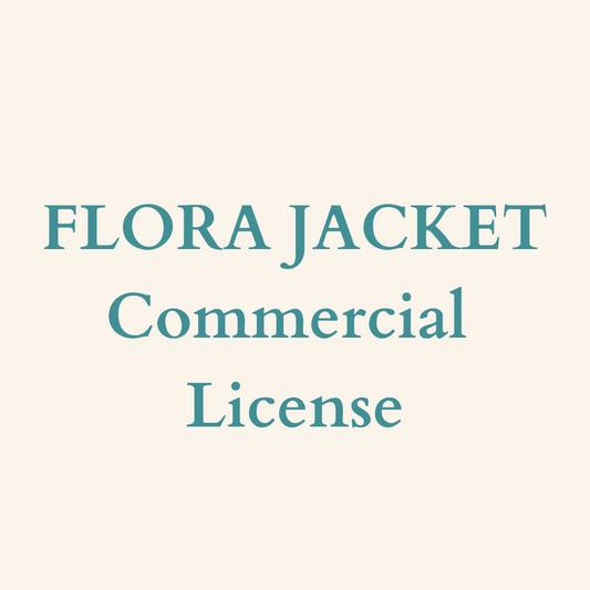 Flora Jacket Commercial Use License - Sewing Pattern Use