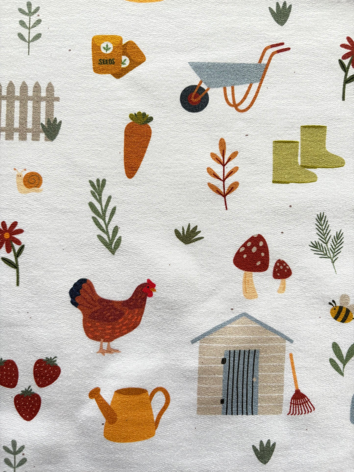 In the Garden - Printed Jersey