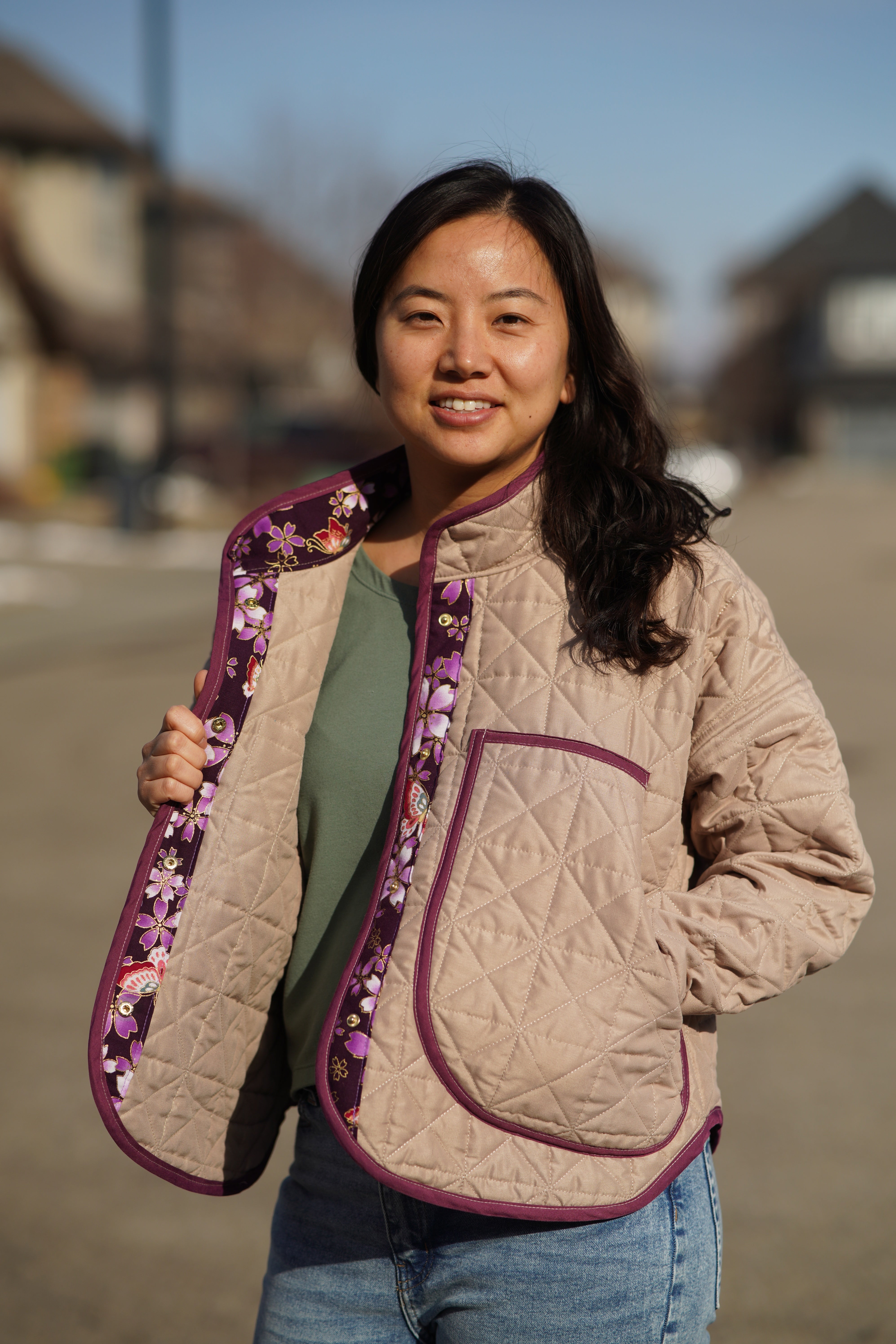 Flora Jacket and Vest Sewing Pattern – Brightside Fabric Co