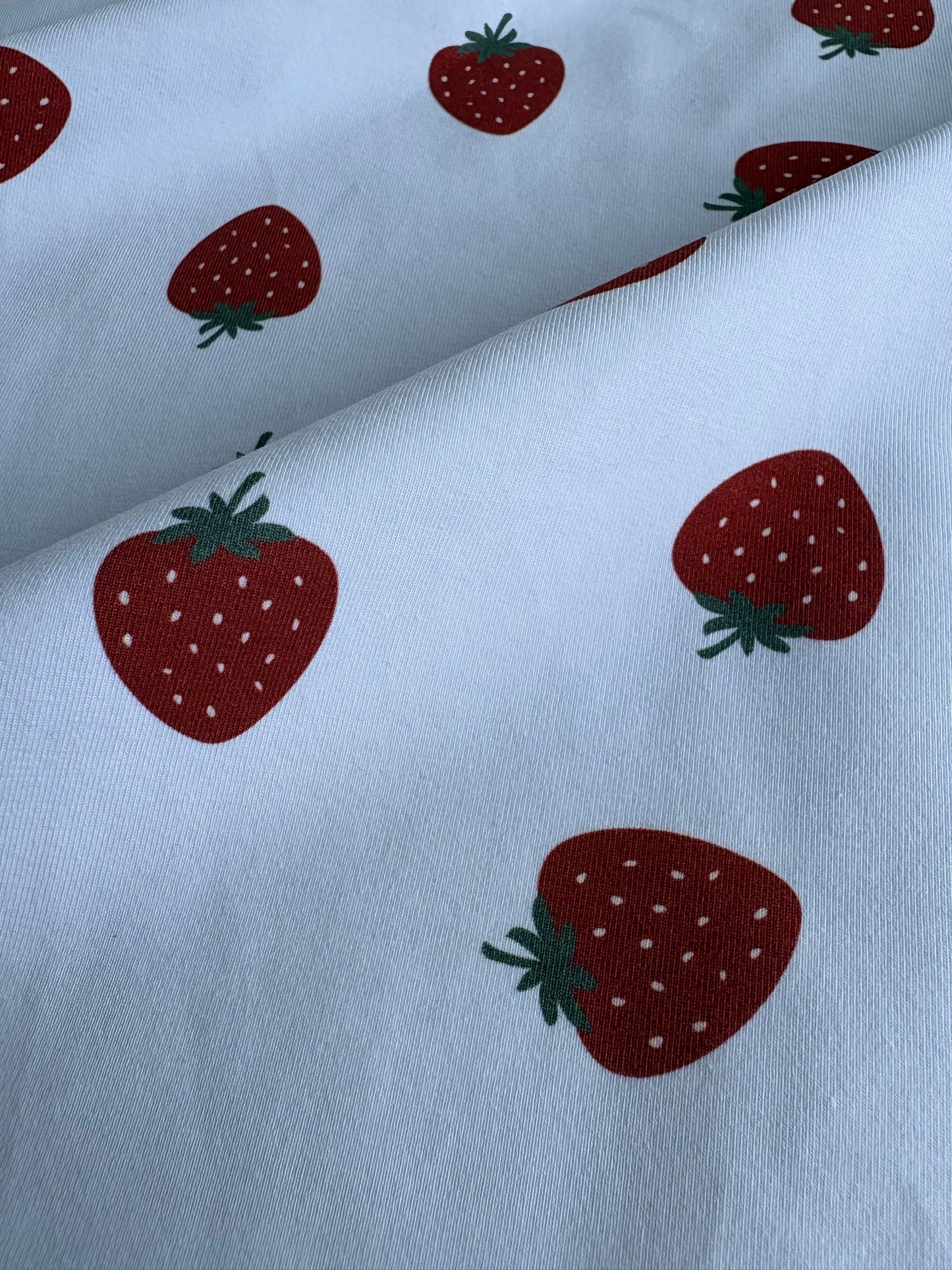 Strawberry Sunday - Printed Jersey
