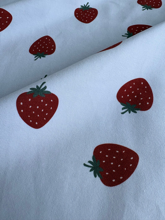 Strawberry Sunday - Printed Jersey