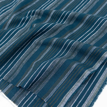 Mariner Stripe Yarn Dyed Linen/Cotton Blend