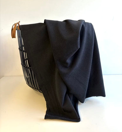 Black Soothe Knit Fleece & Rib