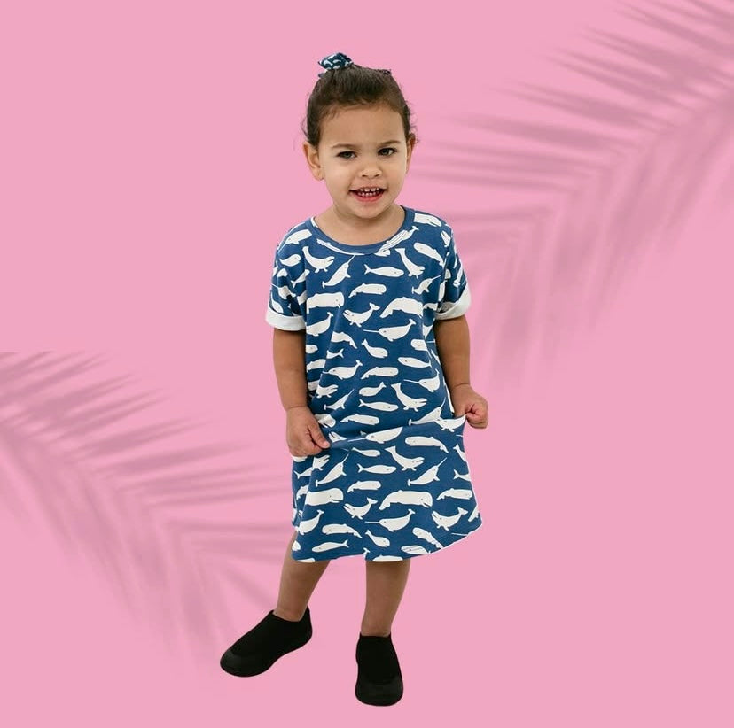 Oh Whale Soothe Knit Jersey