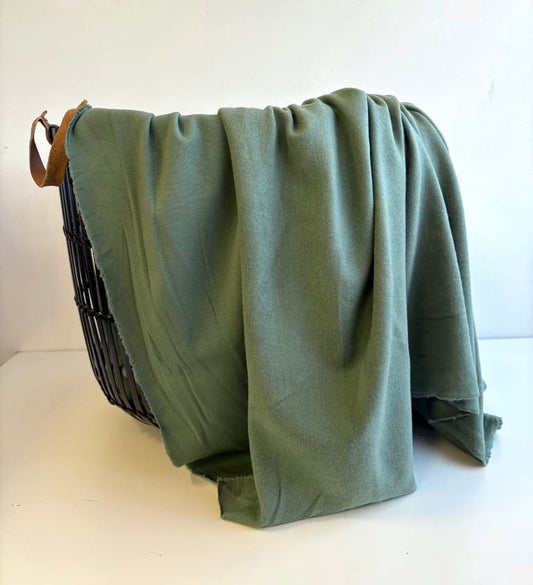 Pine Green Soothe Knit Fleece & Rib