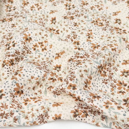 Vintage Floral Cotton Jacquard - Meadow