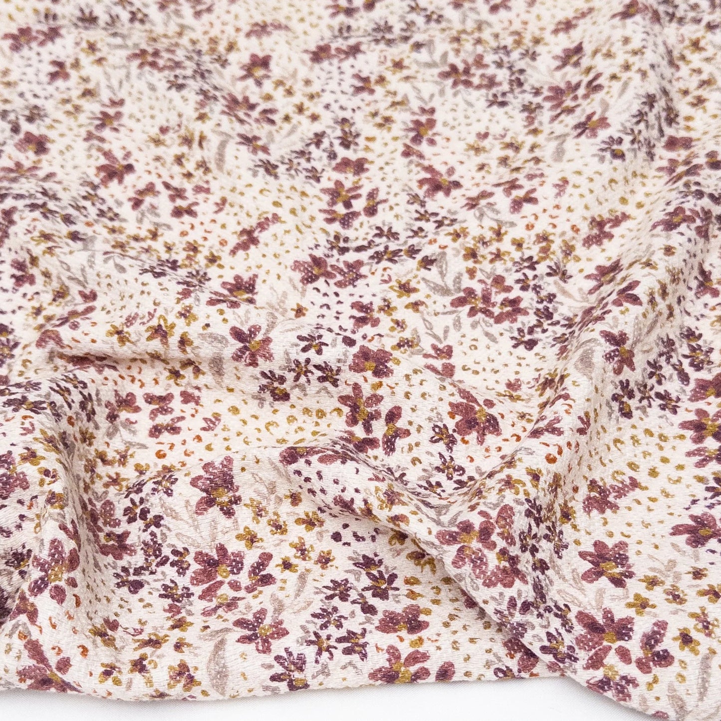 Vintage Floral Cotton Jacquard - Petal