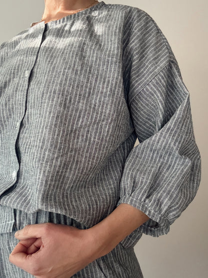 Hemp/Cotton Woven Stripe