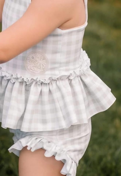 Sahara Gingham Swim
