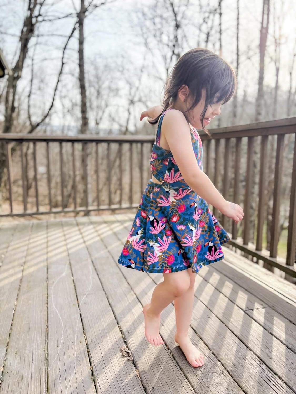 Paradise Floral Soothe Knit