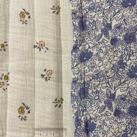 Quilted Double Gauze - Dainty Floral
