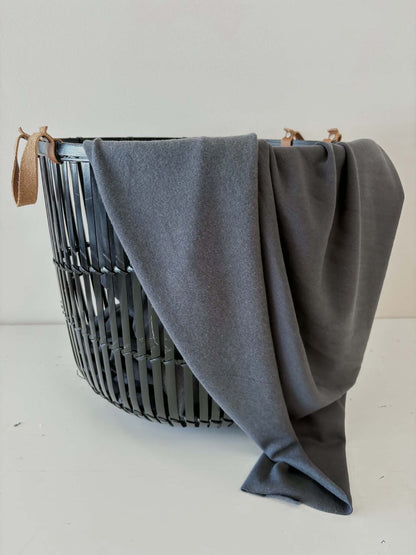 Asphalt Soothe Knit Fleece & Rib