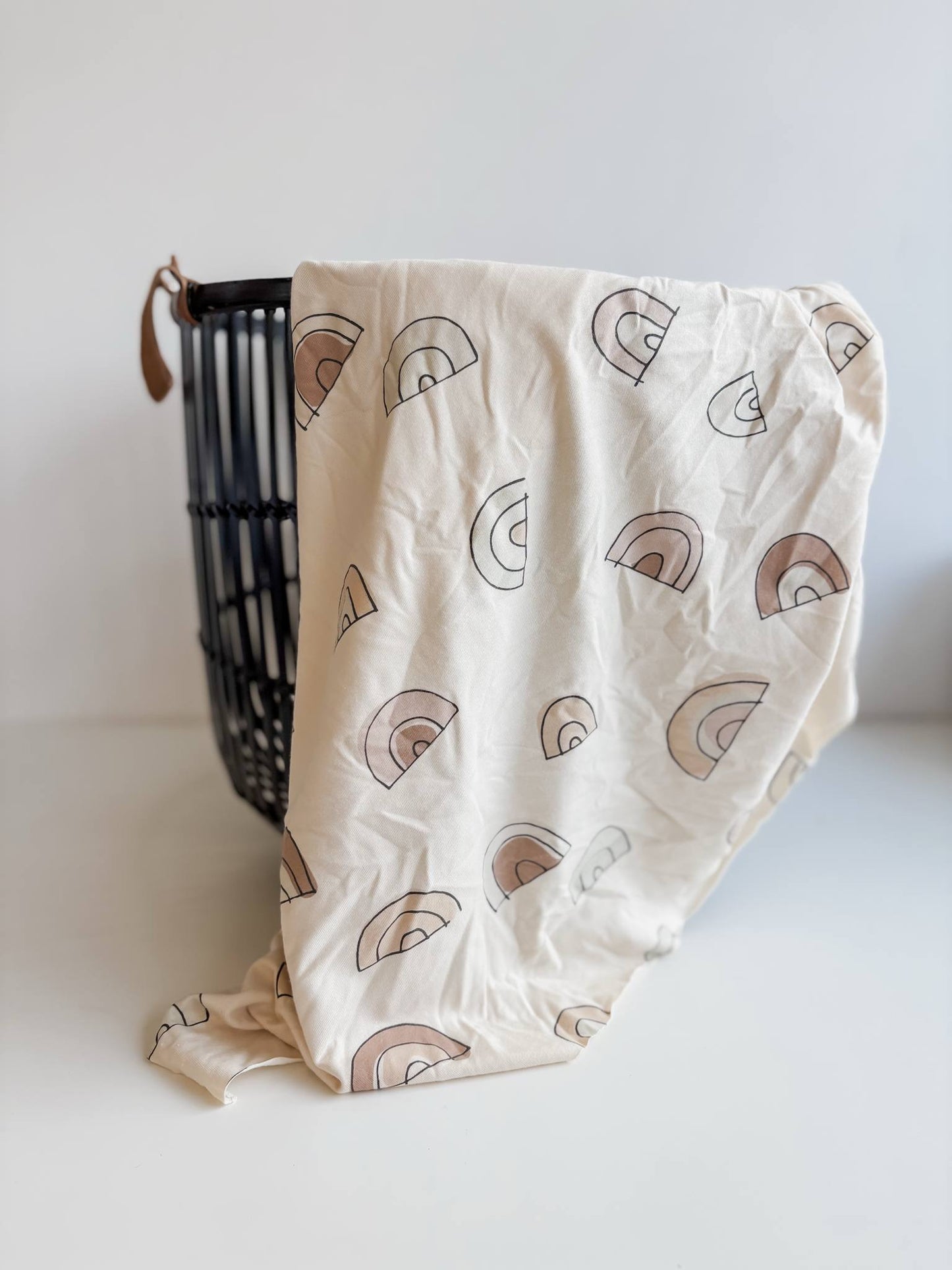 Muted Rainbow Bamboo/Cotton Jersey