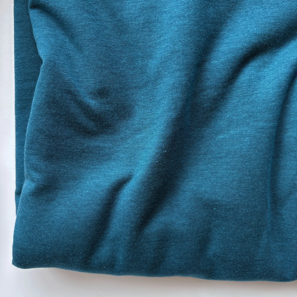 Teal Tencel Cotton Jersey