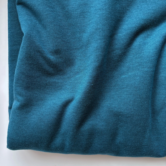 Teal Tencel Cotton Jersey
