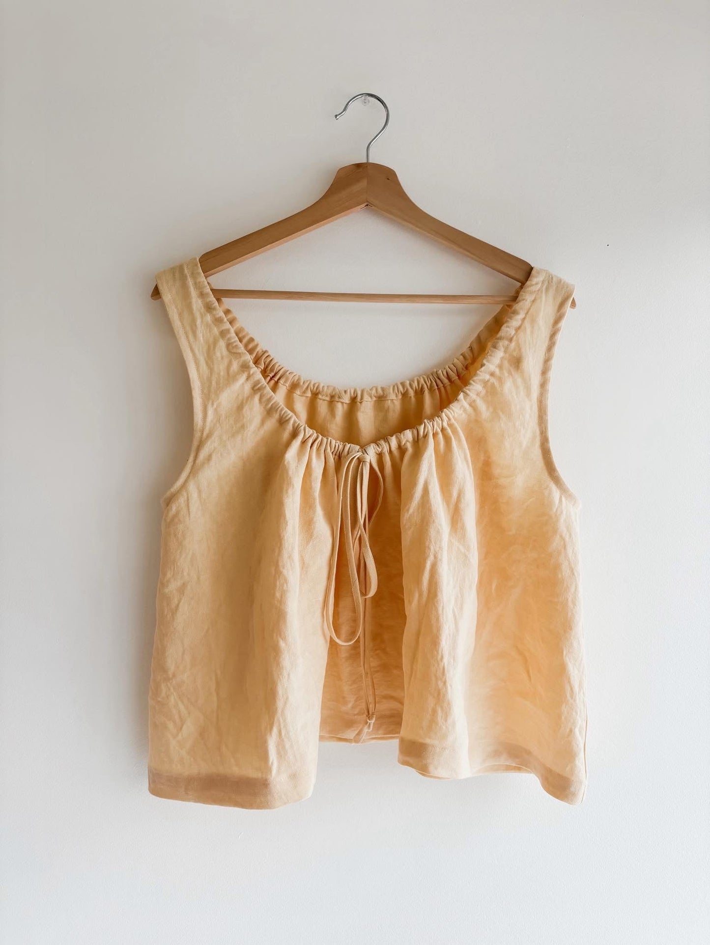 Butter Yellow Washed Linen