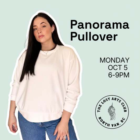 Confident Beginner - Panorama Pullover - Monday Oct 5th