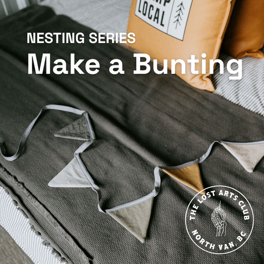 Daytime - Learn to Sew - Bunting - Monday Nov 9th