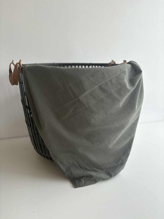 Olive Sandwashed Cotton