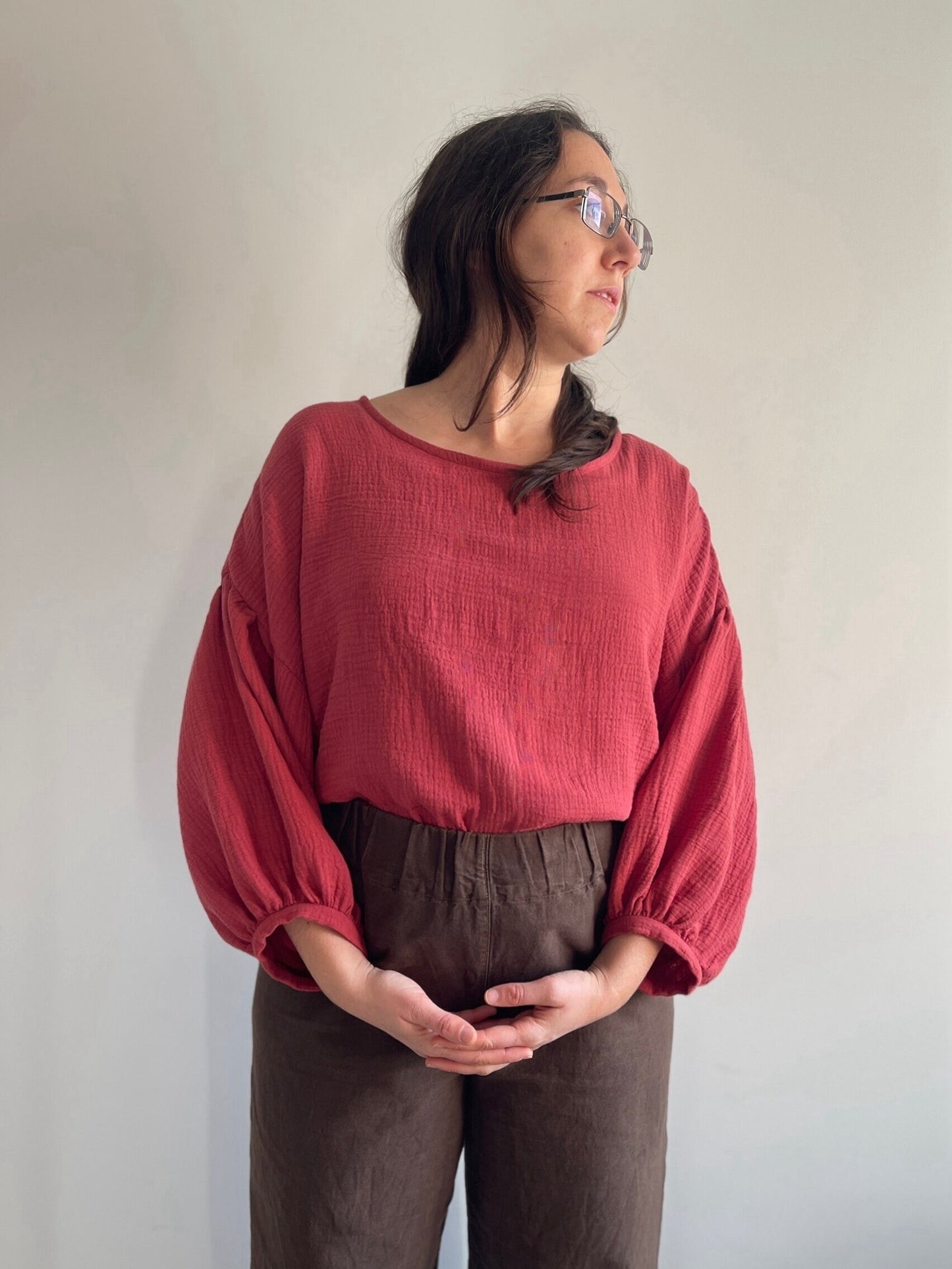 Gabriola Blouse Sewing Pattern