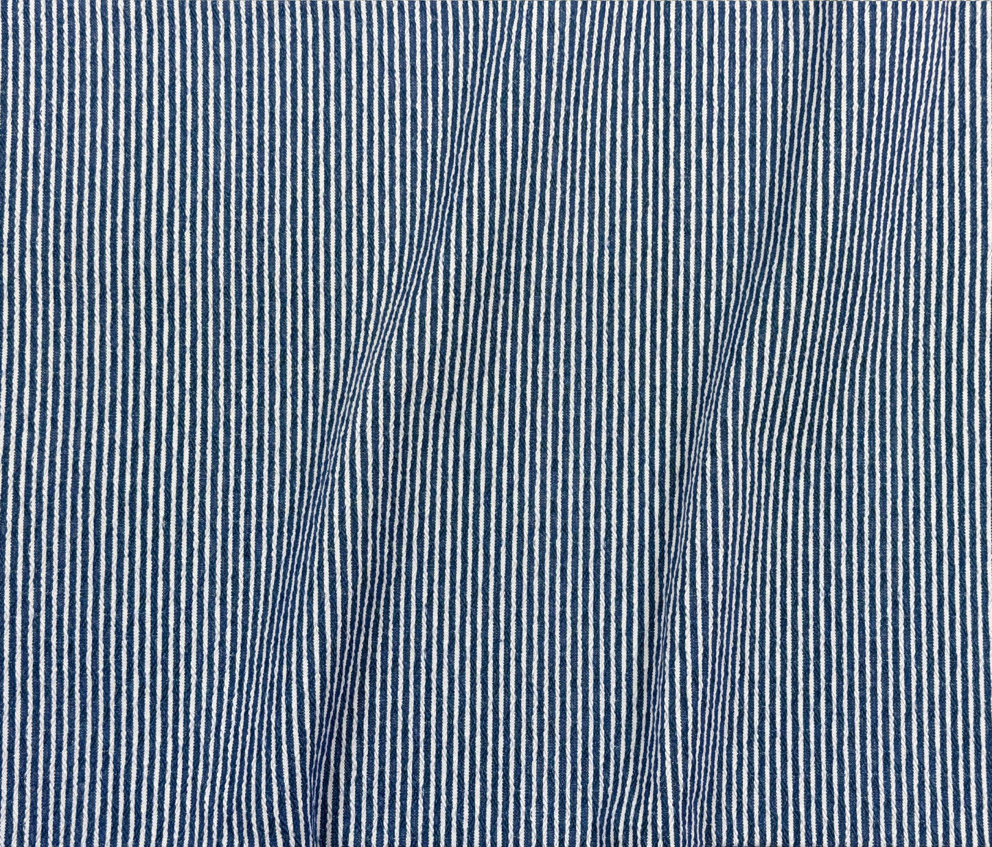 Railroad Stripe Diamond Denim - Medium Wash