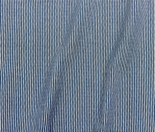 Railroad Stripe Diamond Denim - Medium Wash