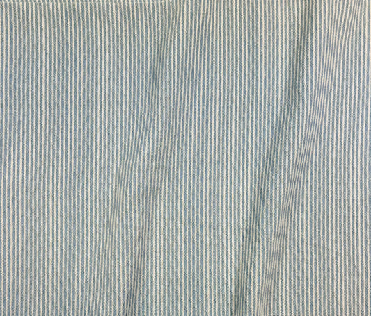 Railroad Stripe Diamond Denim - Light Wash