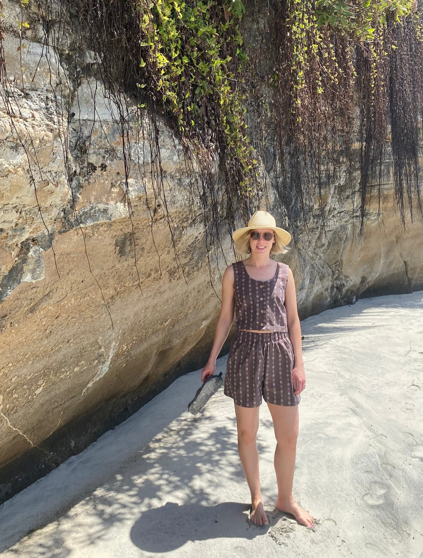 Bloom Button Top and Dress Sewing Pattern