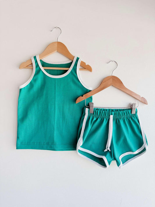 Emerald Canadian Milled Cotton Jersey - Midweight