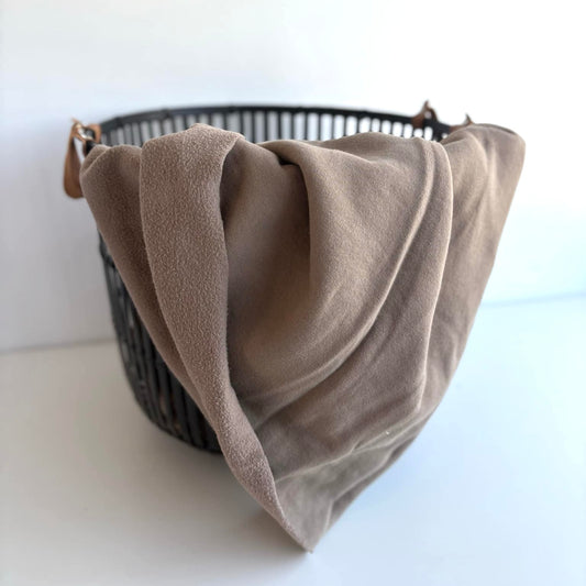 Mushroom Canadian Milled Cotton Fleece