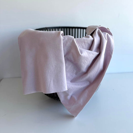 Lavender Canadian Milled Cotton Jersey & Rib