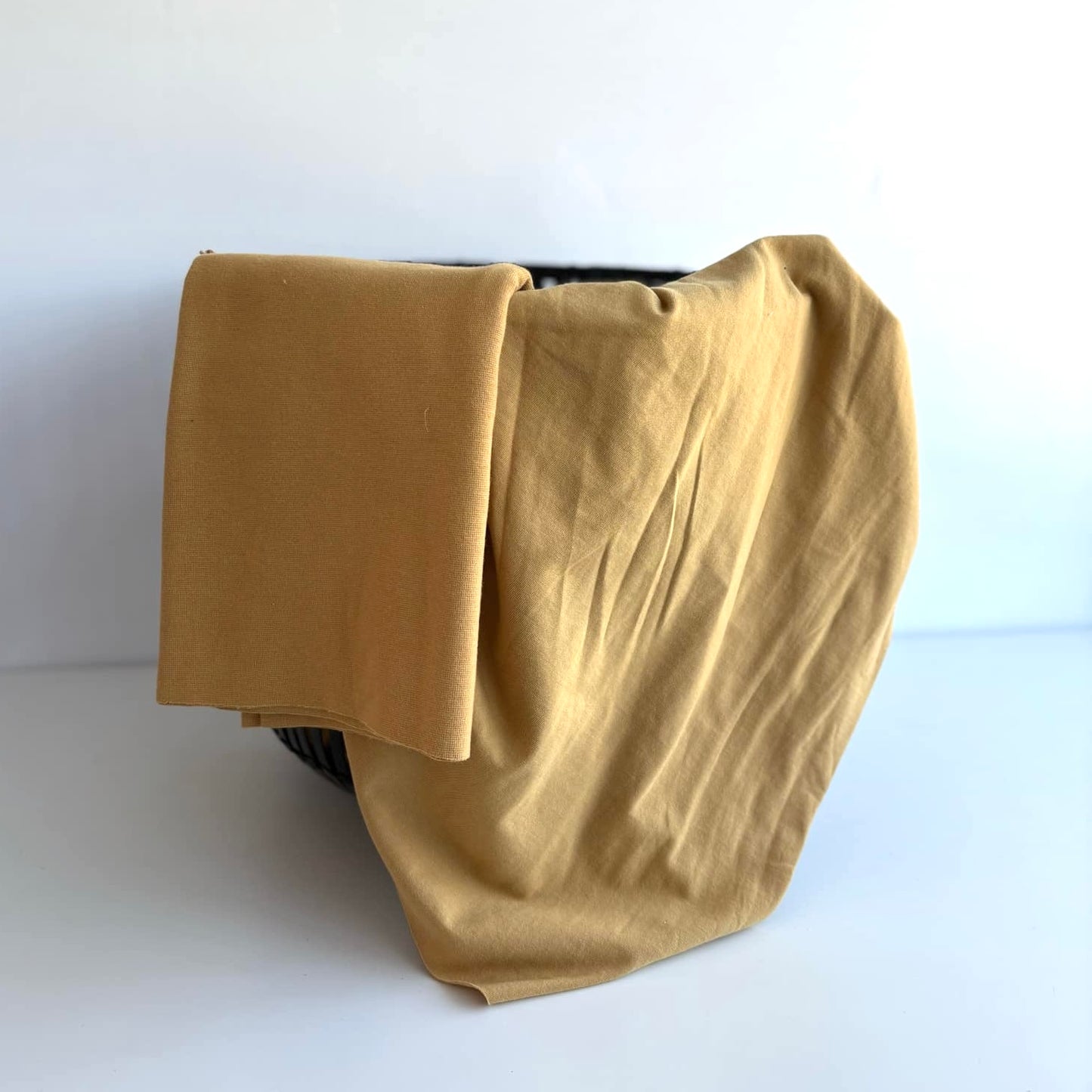 Goldenrod Canadian Milled Cotton Jersey & Rib