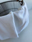 White Canadian Milled Cotton French Terry & Rib