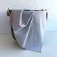 Dove Grey Canadian Milled Cotton Rib