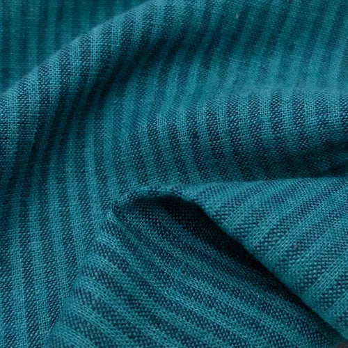 Jewel Stripe Yarn Dyed Linen/Cotton Blend