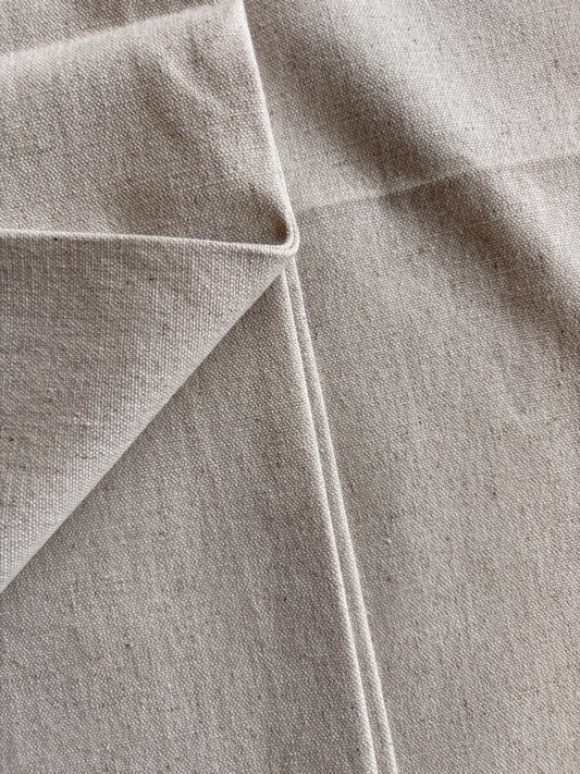 Natural Fleck - Hemp/Cotton Canvas