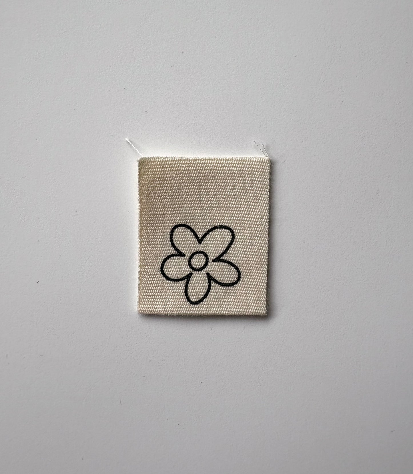 Cotton Labels - Flowers