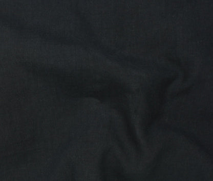 Black Washed Linen