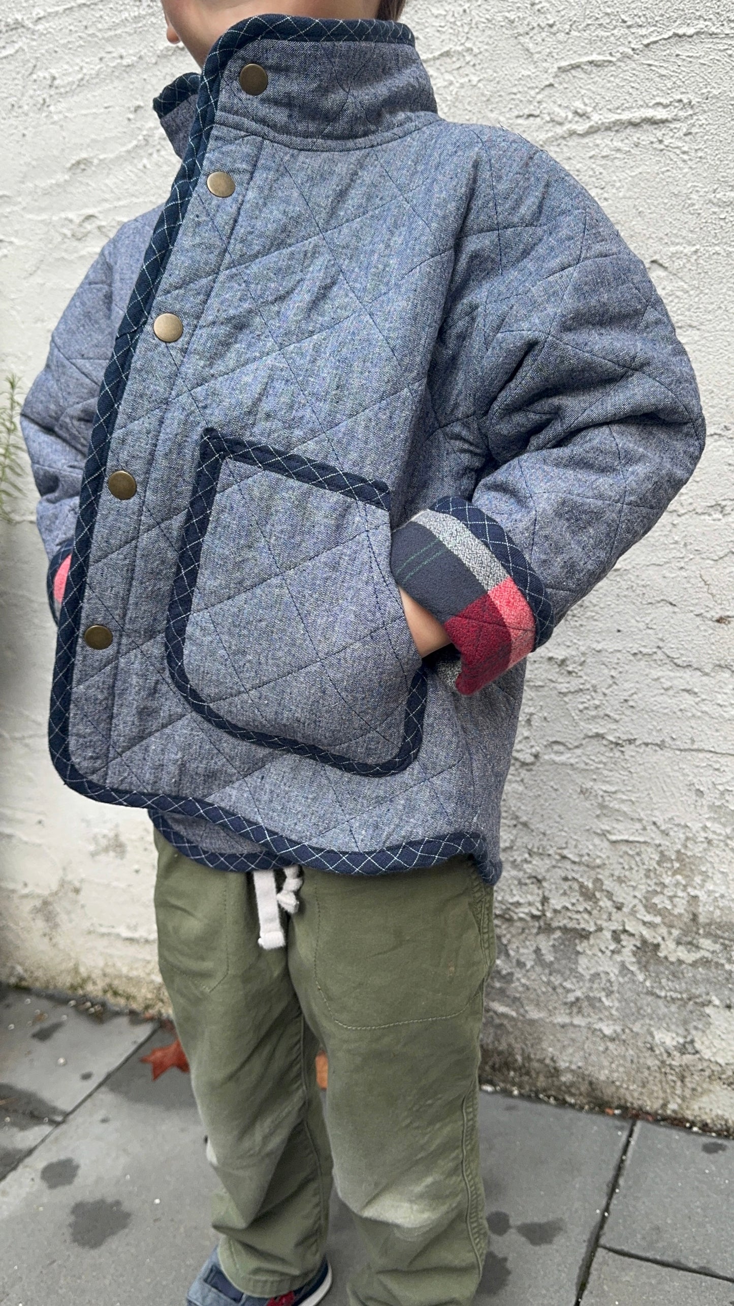 Kids Flora Jacket Sewing Pattern