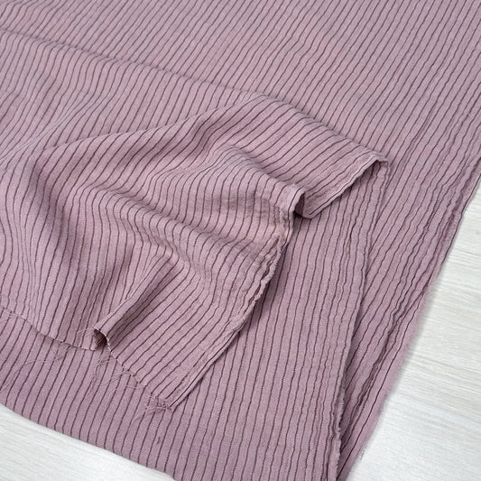 Wisteria - Striped Double Gauze
