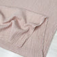 Petal Pink - Striped Double Gauze