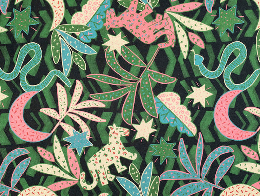 Leo's Jungle Viscose & Linen