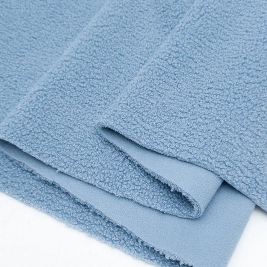 Fleece Backed Sherpa - Chambray
